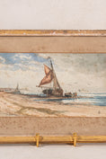 Load image into Gallery viewer, Antique French Original Watercolor attributed to Auguste Ballin (c. 1842-1885)
