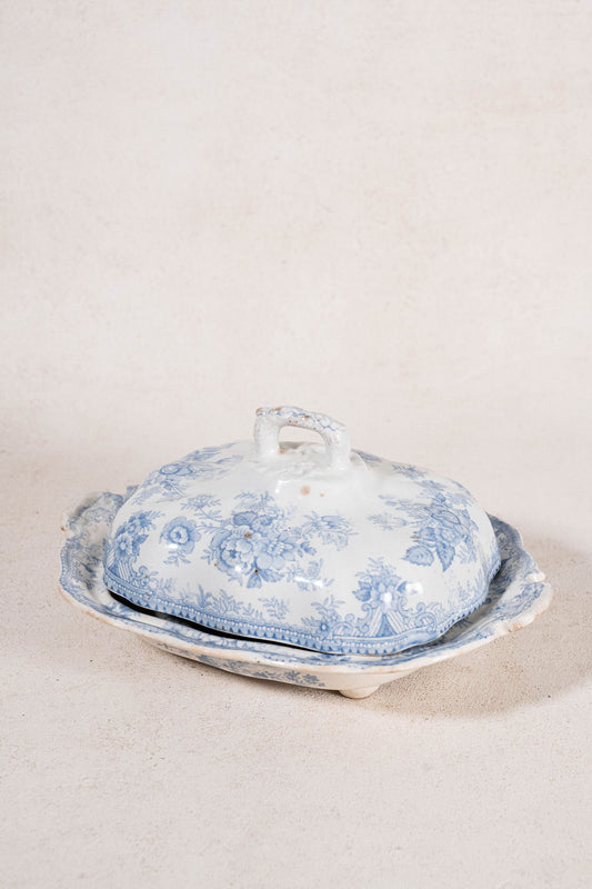 Lidded Antique Asiatic Pheasant Tureen (No. 2)