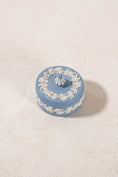 Load image into Gallery viewer, Wedgwood Blue Jasperware Lidded Trinket Dish
