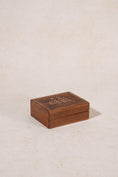 Load image into Gallery viewer, Vintage Wooden Carved Box With Sailboat
