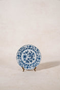 Load image into Gallery viewer, Antique Ernest Teichert Meissen 6.65” Blue Onion Plate | c. 1900-1925 AS IS
