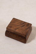 Load image into Gallery viewer, Petite Vintage Wooden Lidded Box
