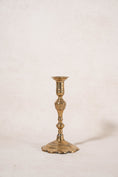 Load image into Gallery viewer, 18th Century Antique English Brass Petal Base Candlestick (SINGLE)
