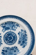 Load image into Gallery viewer, Chinese Blue + White 10" Fitzhugh Plates | SET of 4 (c. 1820-1850)
