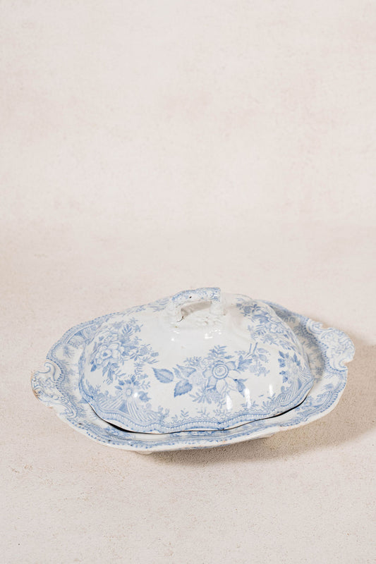 Lidded Antique Asiatic Pheasant Tureen (No. 1)