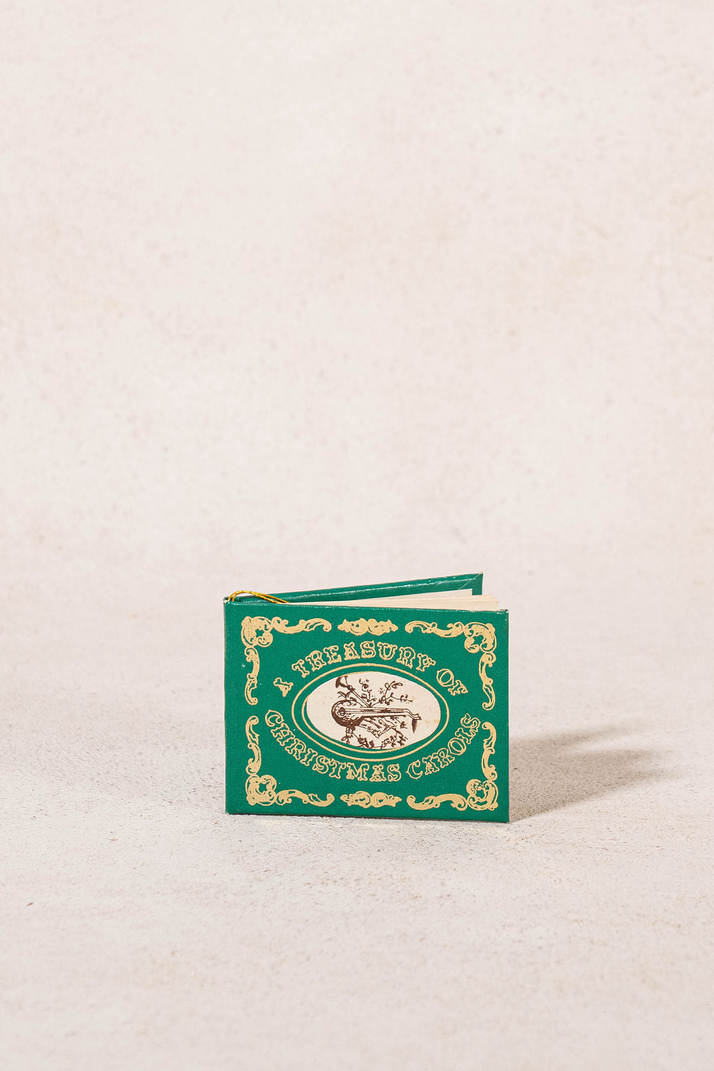 Vintage Christmas Mini Book Ornaments