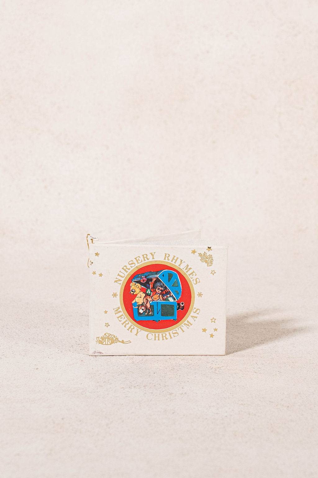 Vintage Christmas Mini Book Ornaments