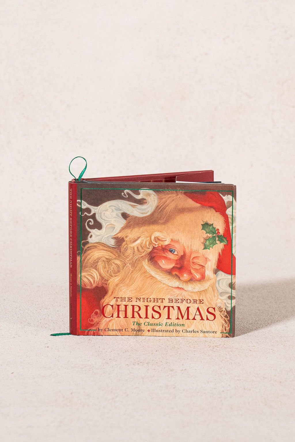Vintage Christmas Mini Book Ornaments
