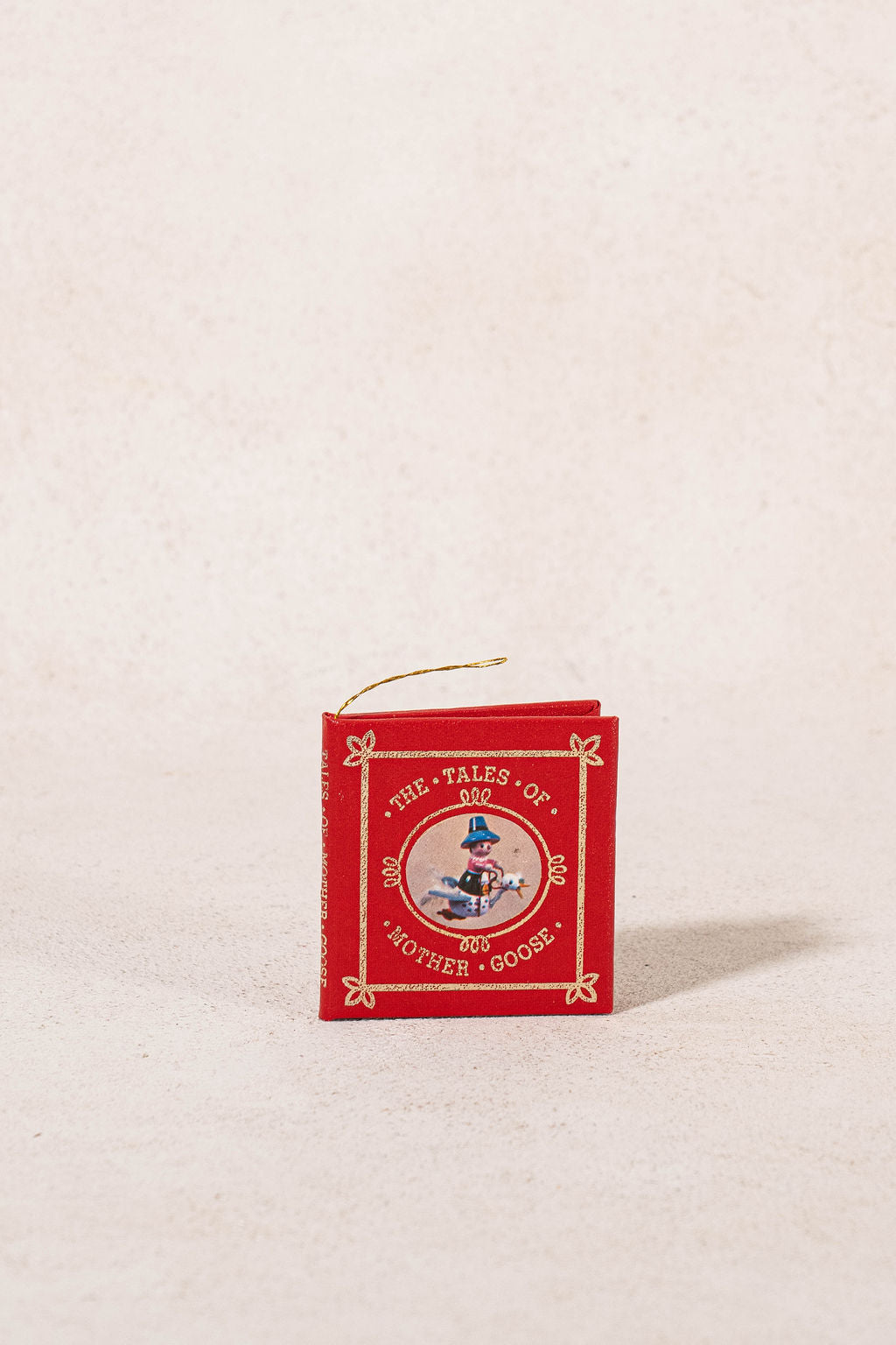 Vintage Christmas Mini Book Ornaments