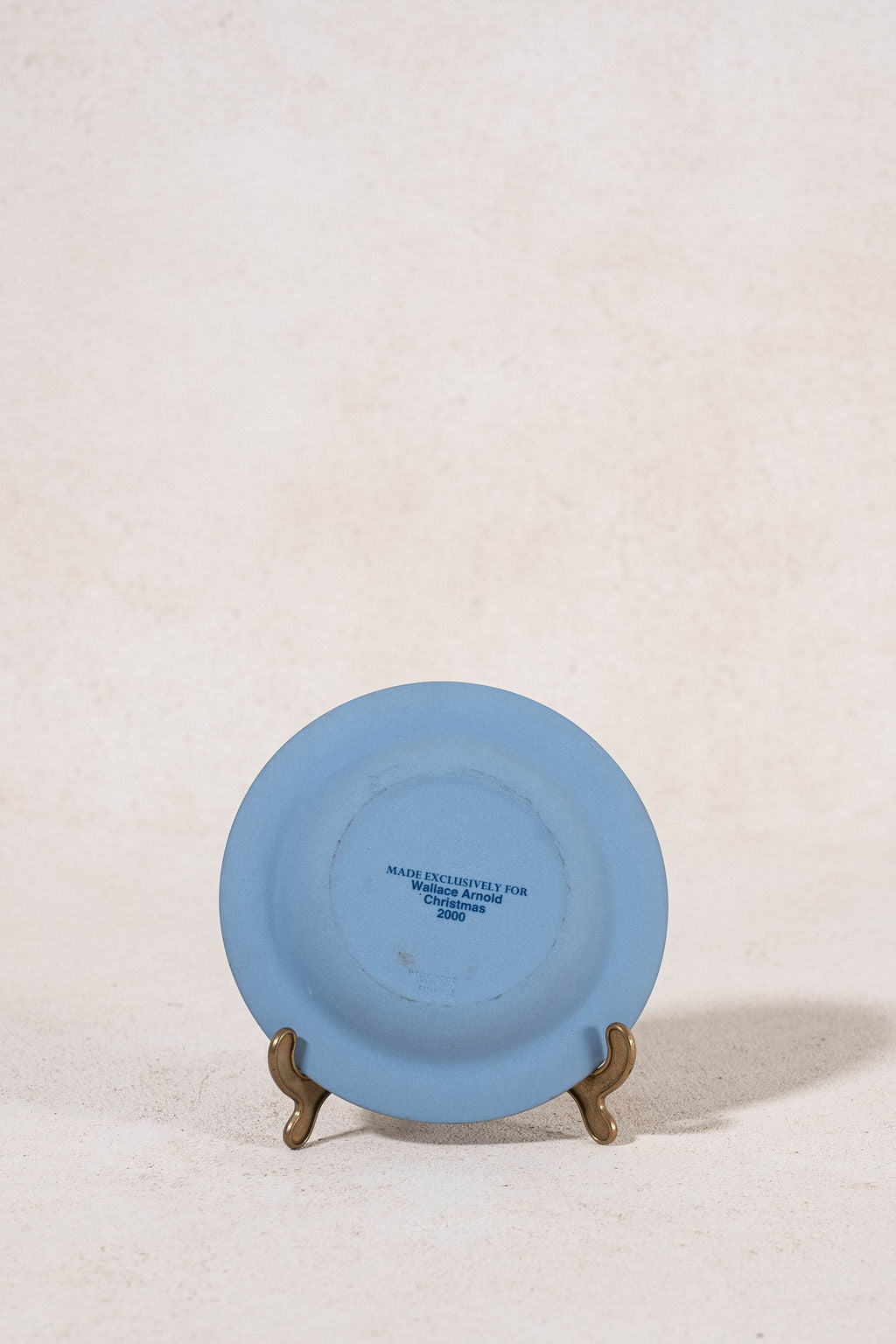 Wedgwood Blue Jasperware Holiday Trinket Dish