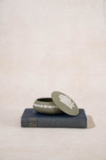 Load image into Gallery viewer, Wedgwood Sage Green Jasperware Lidded Oval Dish
