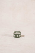 Load image into Gallery viewer, Wedgwood Sage Green Jasperware Circular Lidded Box
