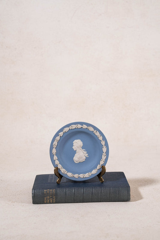 Wedgwood Blue Jasperware Dish | Princess Anne