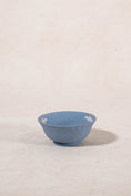 Load image into Gallery viewer, Wedgwood Blue Jasperware Petite Floral Trinket Dish/Bowl
