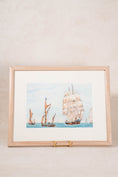 Load image into Gallery viewer, Original Watercolor "Underway" by Elizabeth Bergovist
