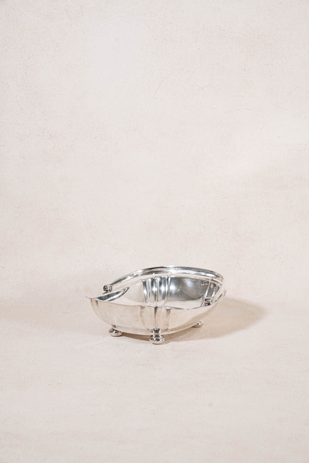 Antique English Silver Plate Fruit Bowl By Atkin Brothers