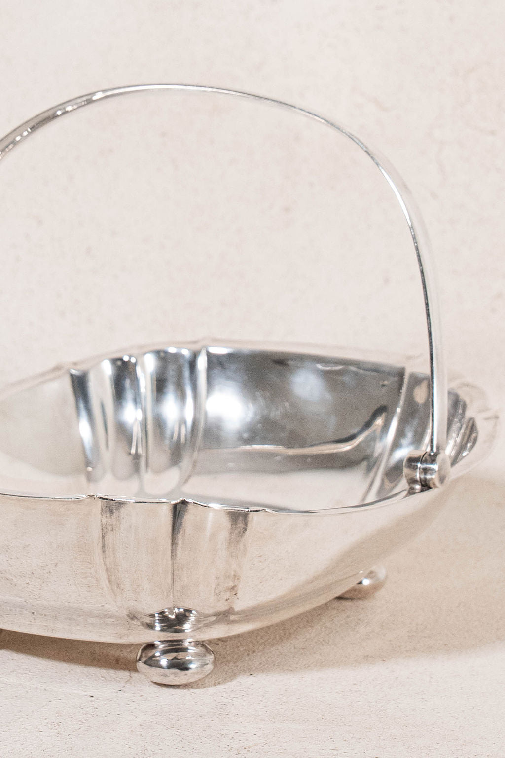 Antique English Silver Plate Fruit Bowl By Atkin Brothers