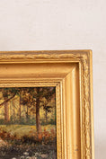 Load image into Gallery viewer, Signed Original Oil On Canvas by M. Quilter (British), Dated 1914 “Woodland Stream in Summer”
