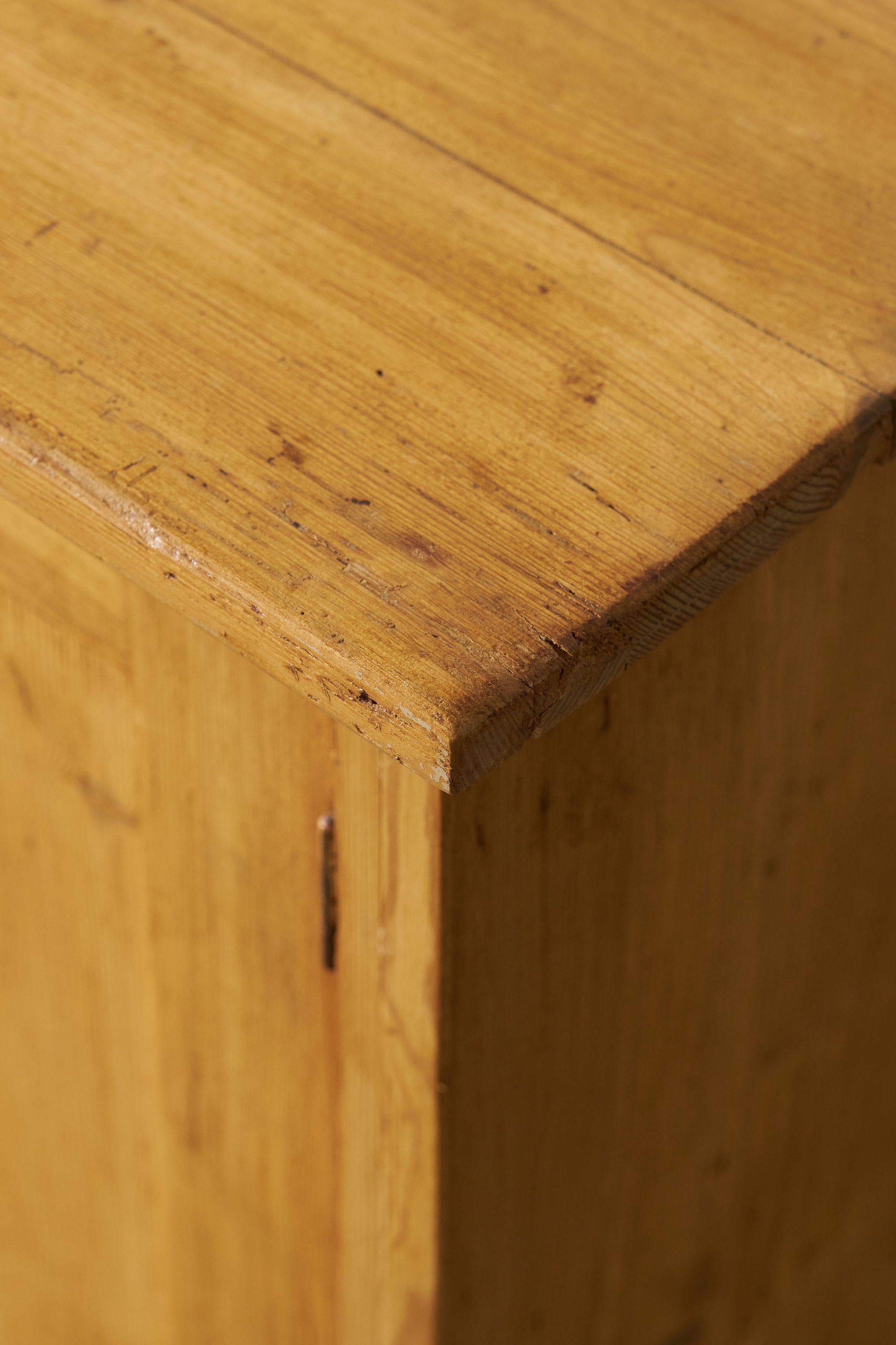 19th Century English Victorian Pine Cupboard