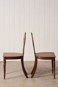 Load image into Gallery viewer, PAIR of 19th Century Oak Hall Chairs
