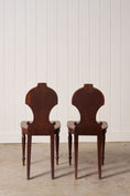 Load image into Gallery viewer, PAIR of 19th Century Oak Hall Chairs
