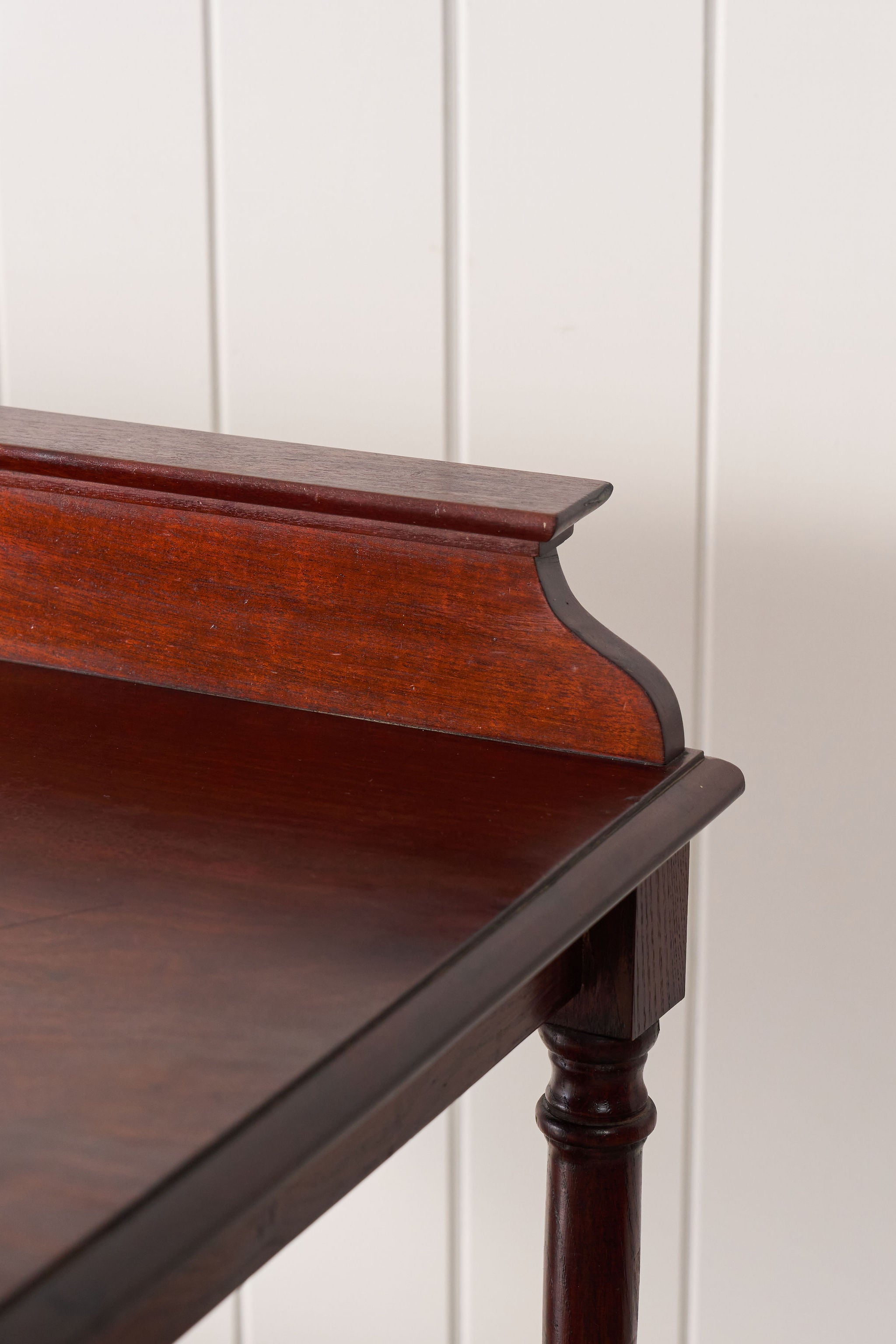 Victorian English Mahogany 3-Tier Trolley On Casters