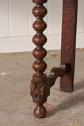 Load image into Gallery viewer, 19th Century English Victorian Carved Oak Console
