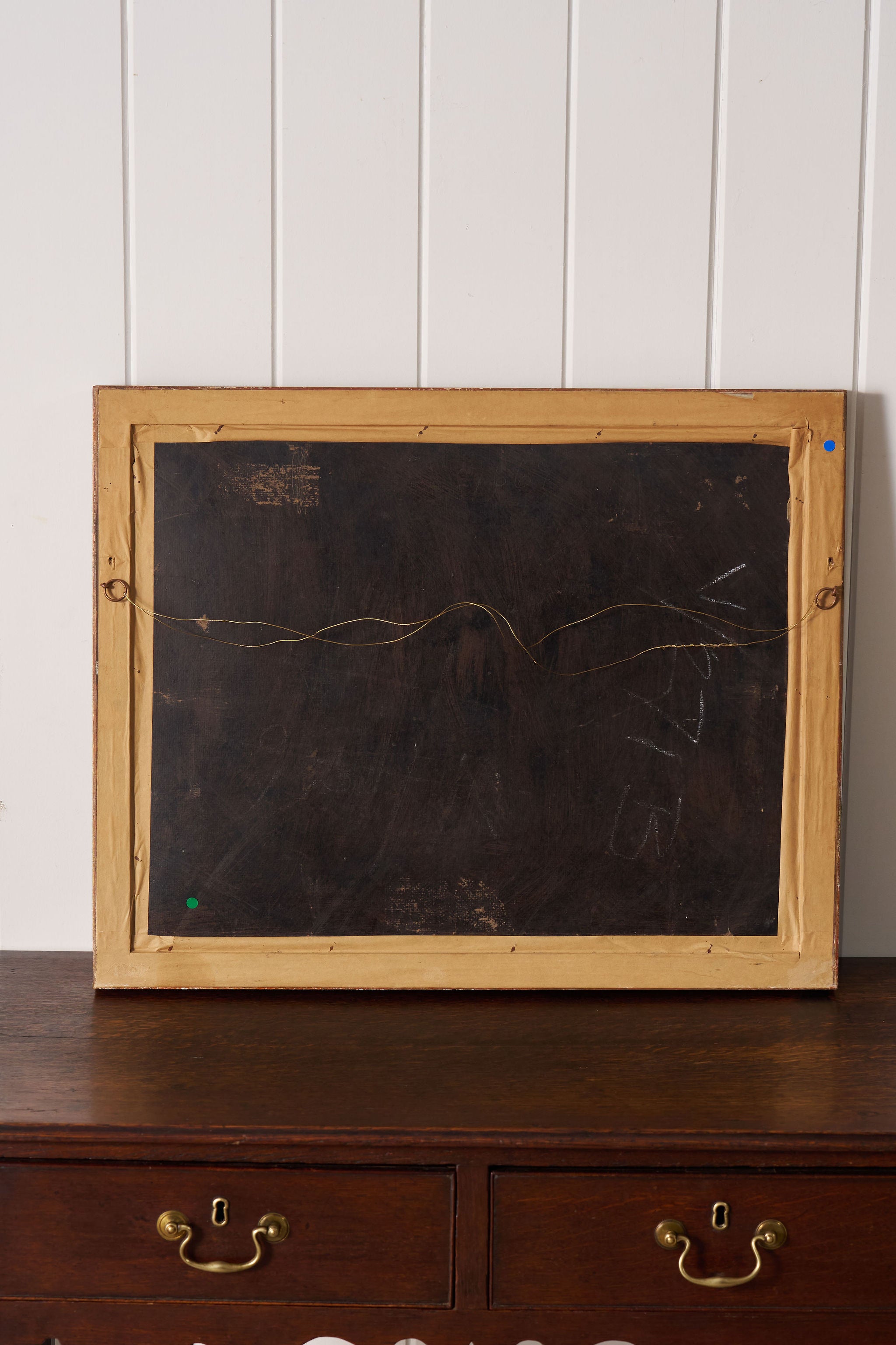 19th Century Oil On Board 'Gone Away' Signed by John Arnold Wheeler (1821-1903) In Gold Frame