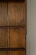 Load image into Gallery viewer, 18th Century Oak Buffet + Plate Rack With Inlay Keyholes
