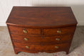 Load image into Gallery viewer, 19th Century Victorian Flame Mahogany Bowfront Chest With Urn Hardware
