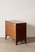 Load image into Gallery viewer, 19th Century Victorian Flame Mahogany Bowfront Chest With Urn Hardware
