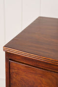 Load image into Gallery viewer, 19th Century Victorian Flame Mahogany Bowfront Chest With Urn Hardware
