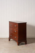 Load image into Gallery viewer, 19th Century Mahogany Chest With Octagon Backplate Pulls
