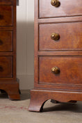 Load image into Gallery viewer, PAIR Of Georgian Style Burl Bedside Chests
