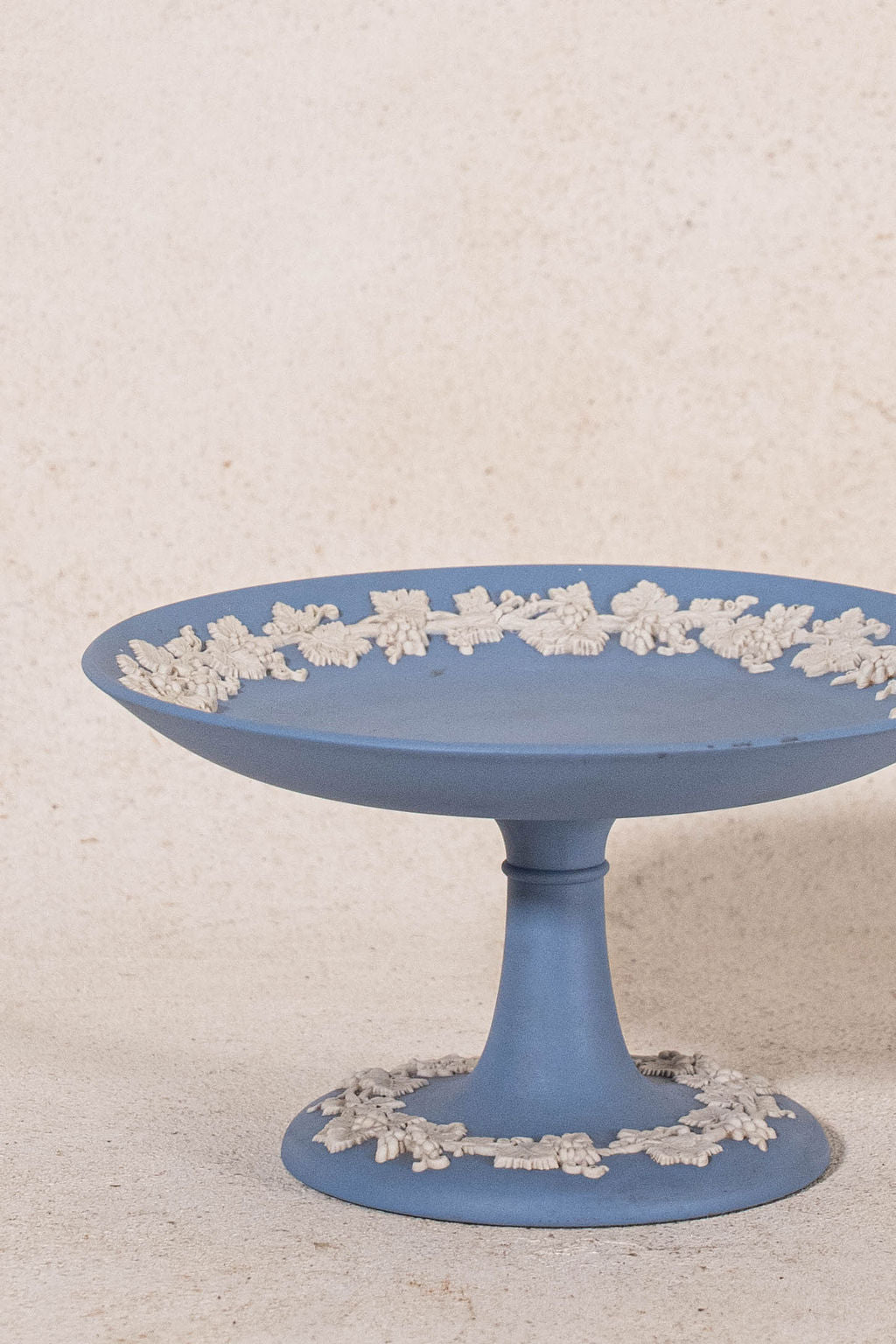 Wedgwood Blue Jasperware Compote