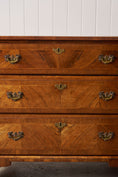 Load image into Gallery viewer, 19th Century Walnut Crossbanded 3-Drawer Chest
