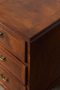 Load image into Gallery viewer, 19th Century Walnut Crossbanded 3-Drawer Chest

