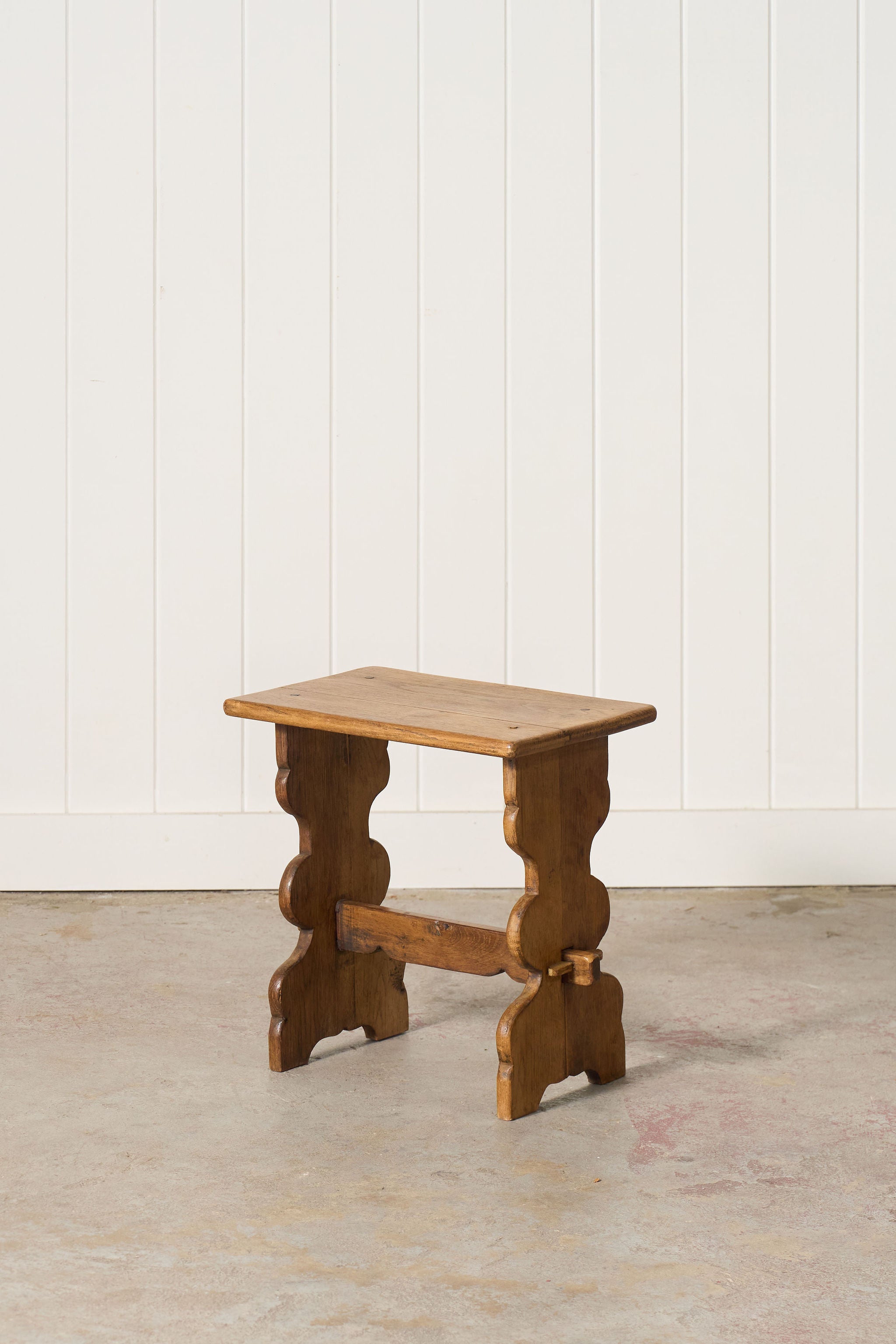 Plank Joint Stool (Edwardian; c. 1910)