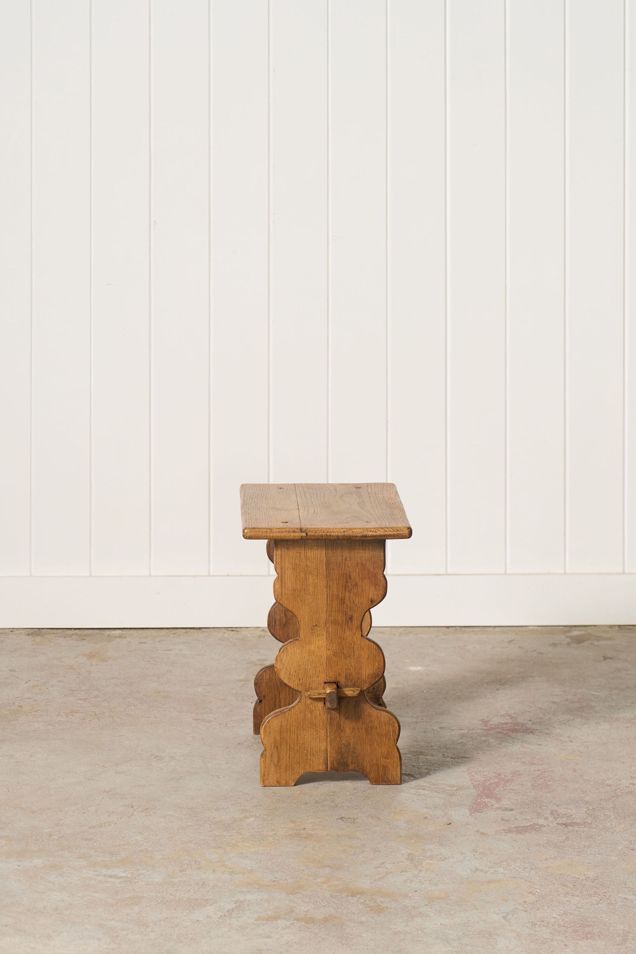 Plank Joint Stool (Edwardian; c. 1910)