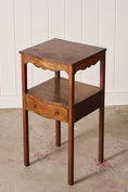 Load image into Gallery viewer, Antique Mahogany Side Table  With Drawer
