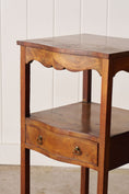Load image into Gallery viewer, Antique Mahogany Side Table  With Drawer
