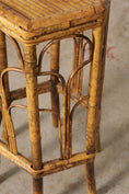Load image into Gallery viewer, 19th Century English Colonial Hexagonal Bamboo Plant Stand
