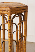 Load image into Gallery viewer, 19th Century English Colonial Bamboo Plant Stand
