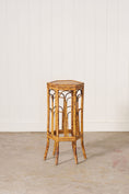 Load image into Gallery viewer, 19th Century English Colonial Bamboo Plant Stand
