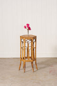 Load image into Gallery viewer, 19th Century English Colonial Bamboo Plant Stand
