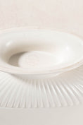 Load image into Gallery viewer, Wedgwood Cream Fluted Mantel Vase
