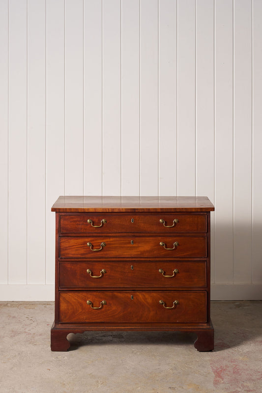 George III Mahogany Four Drawer Chest
