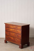 Load image into Gallery viewer, George III Mahogany Four Drawer Chest
