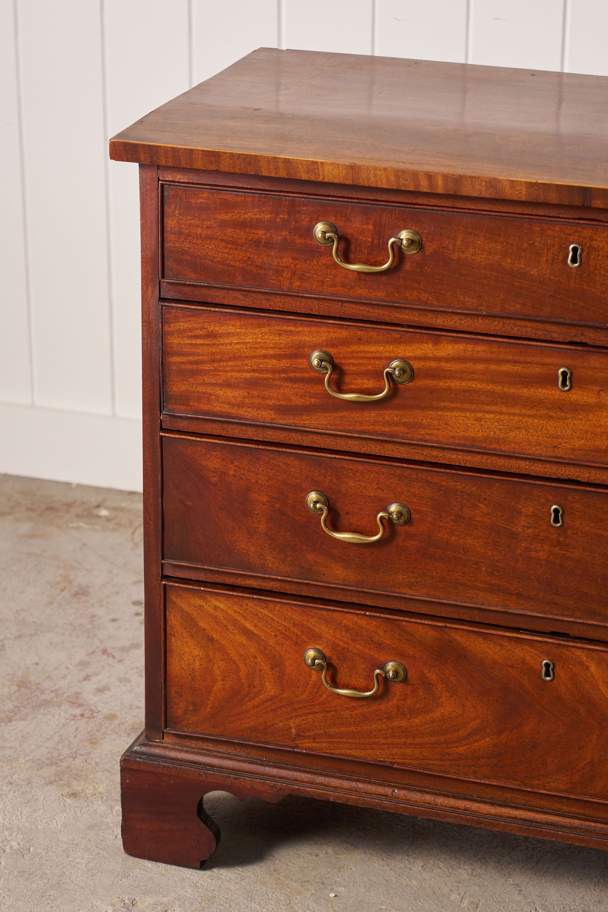 George III Mahogany Four Drawer Chest