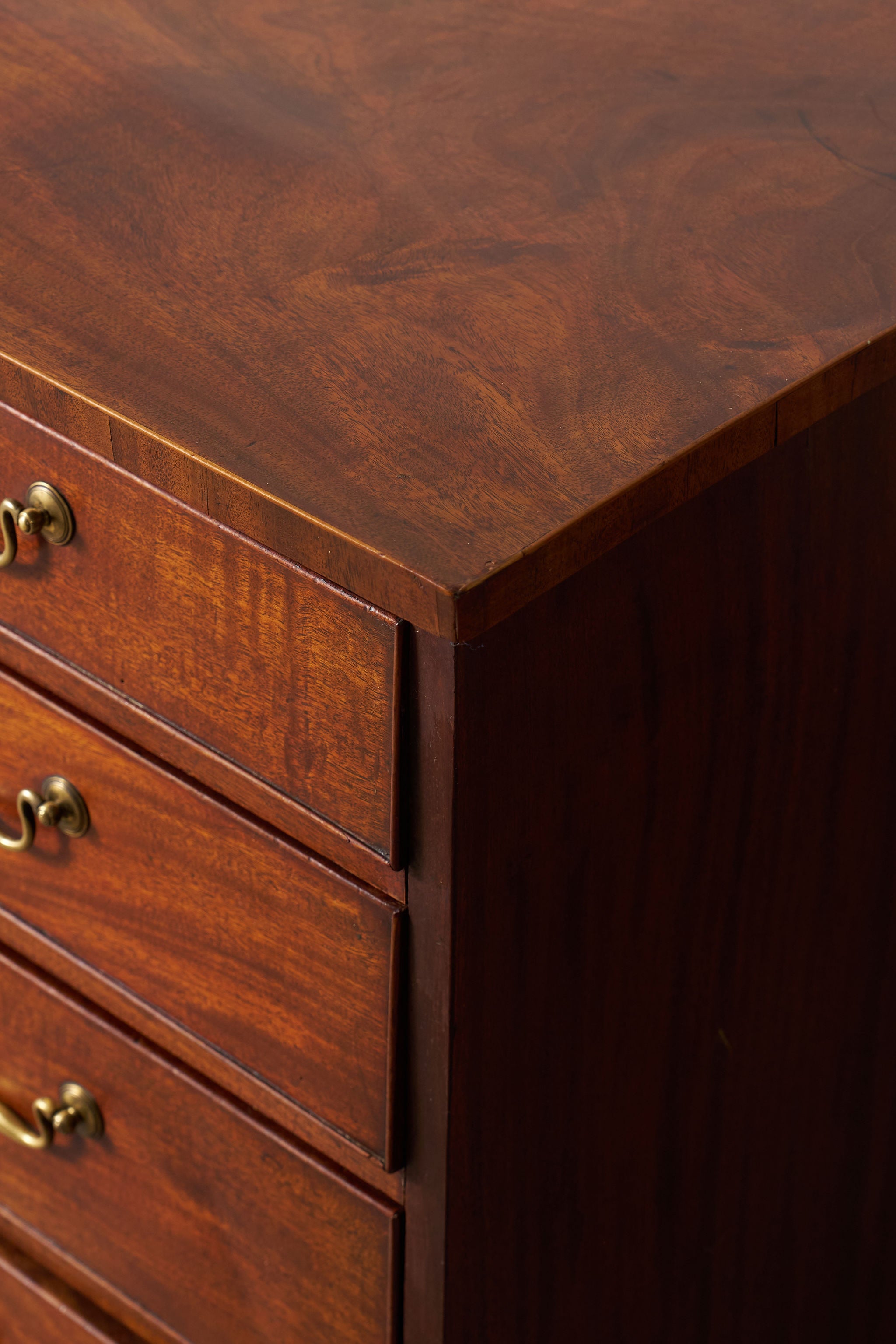 George III Mahogany Four Drawer Chest